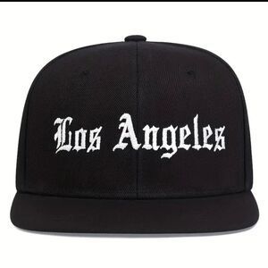 LOS ANGLES Baseball Cap Hip-hop Hat, Outdoor Adjustable Sun Protection Casual